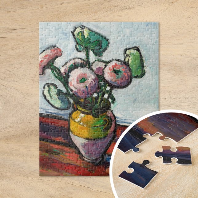 Zinnias | Henry Lyman Saően Puzzle (Von Creator hochgeladen)