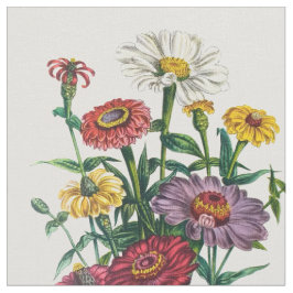 Zinnias Stoff