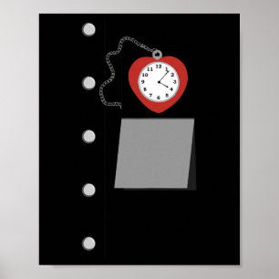 Zinnmann-Kostüm Halloween Zauberer von Oz Zinnmann Poster