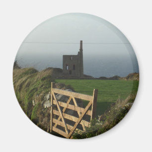 Zinnmine Cornwall Magnet