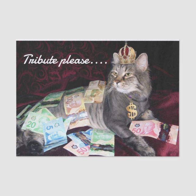 Zinnpapier Seidenpapier (Vorderseite)