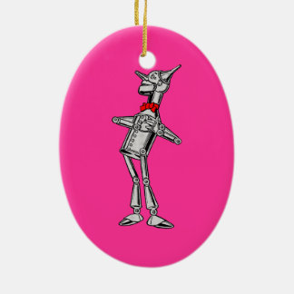 ZinnWoodsman Vintager Zauberer von Oz 1900 Keramikornament