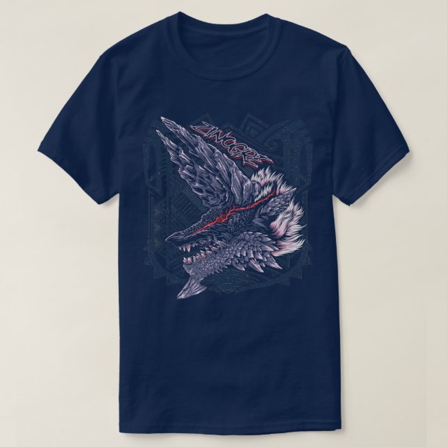 Zinogre MHW T-Shirt (Design vorne)