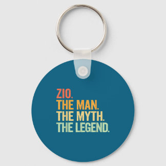 Zio Man Myth Legend Retro Schlüsselanhänger