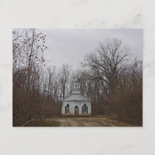 Zion Baptist Church in Rodney MS Postcard Postkarte