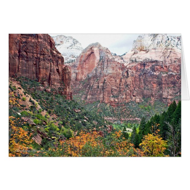 Zion Canyon Nationalpark (Vorderseite (Horizontal))