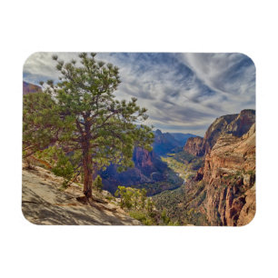 Zion Canyon View von Angels Landing Magnet