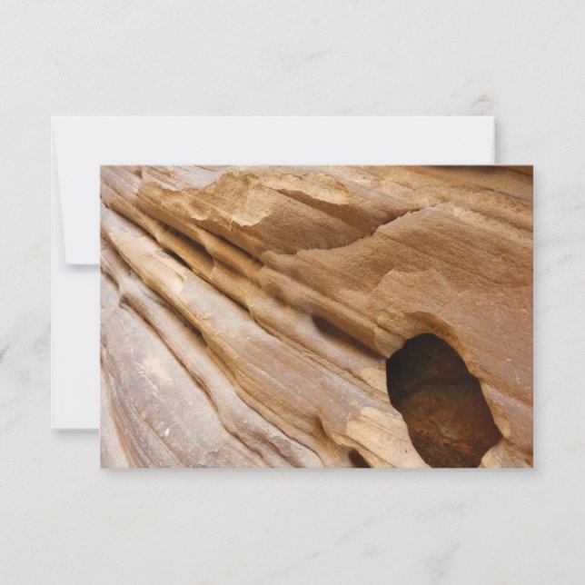 Zion Canyon Wall I Abstrakt Naturfotografie (Vorderseite)