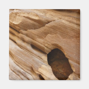 Zion Canyon Wall I Abstrakt Naturfotografie Magnet
