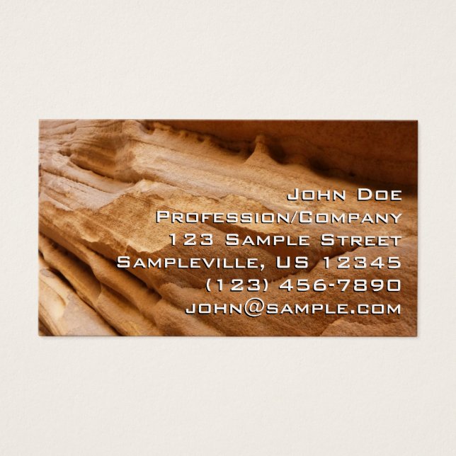 Zion Canyon Wall II Red Rock Abstrakte Fotografie (Vorderseite)