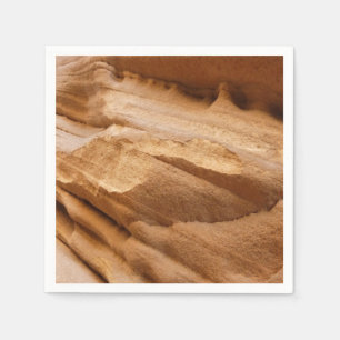 Zion Canyon Wall II Red Rock Abstrakte Fotografie Serviette