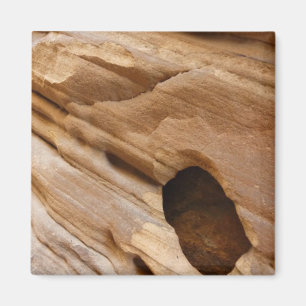 Zion Canyon Wand I Abstrakte Naturfotografie Magnet