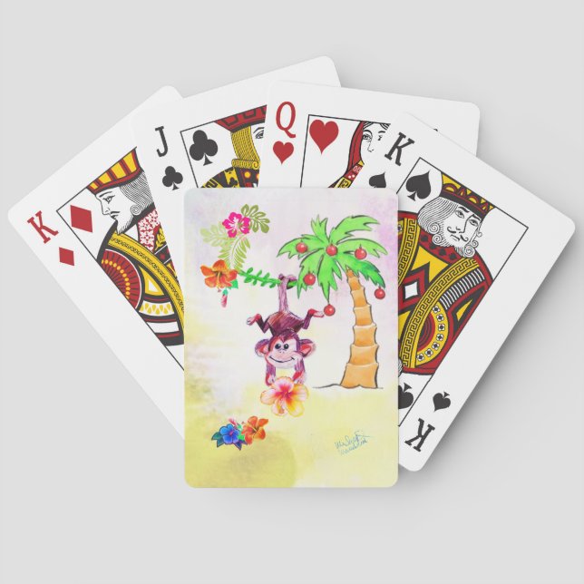 Zion der Spielkarten des Affen (Rückseite)