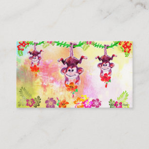 Zion: Die monkey Business Cards Visitenkarte