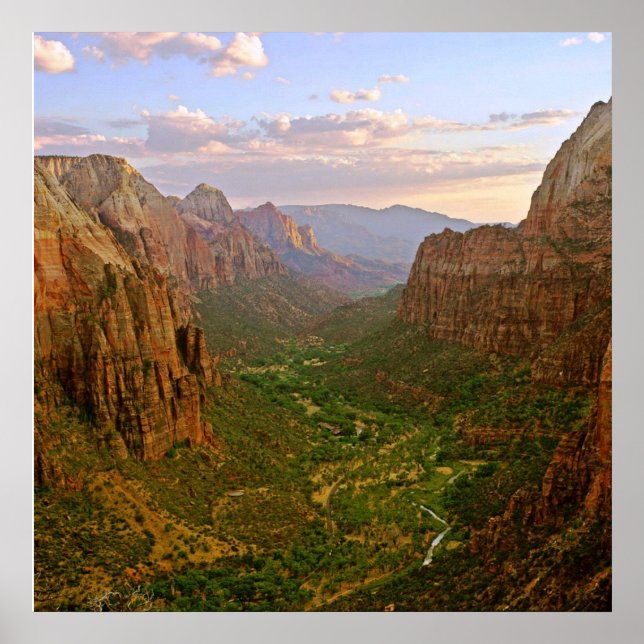 Zion Engel Landung utah Poster AUS 8,99 (Vorne)