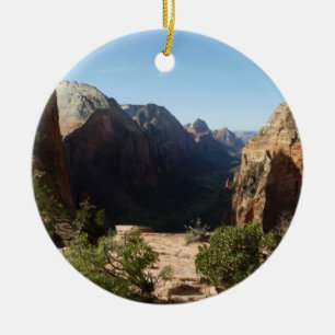 Zion from Angels Landweg Zion Nationalpark Keramik Ornament