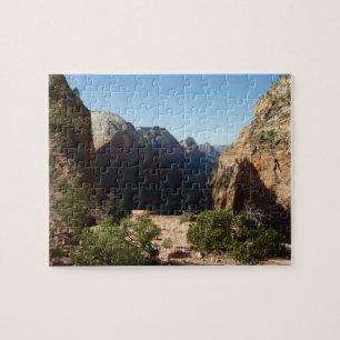 Zion from Angels Landweg Zion Nationalpark Puzzle