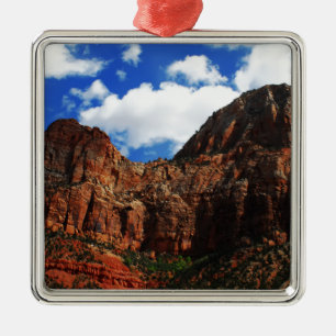 Zion Gebirgsnationalpark Silbernes Ornament