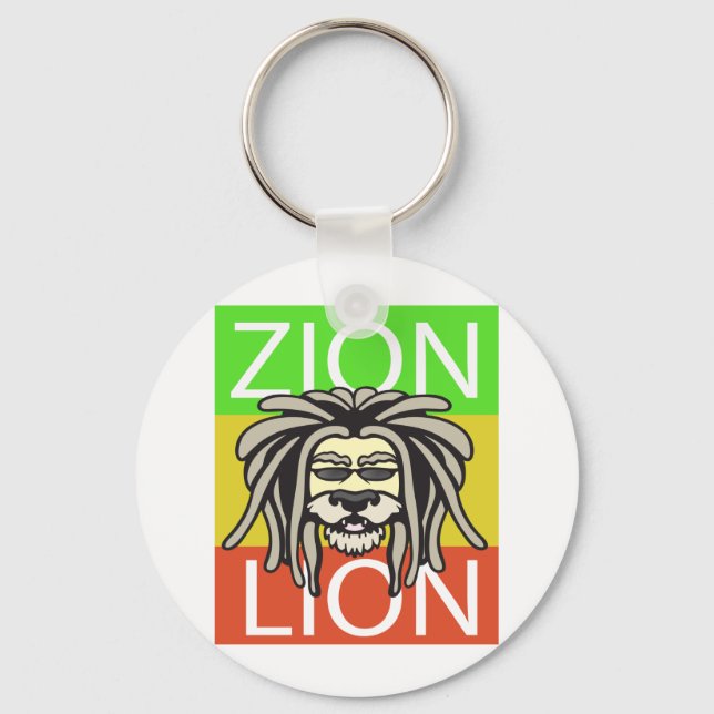 ZION LION SCHLÜSSELANHÄNGER (Vorderseite)