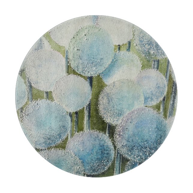 Zion Millions Wasserfarbenkunst Schneidebrett (Vorderseite)