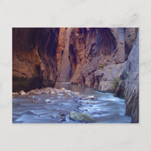 Zion Narrows Nationalpark Postcard Postkarte