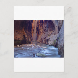 Zion Narrows Nationalpark Postkarte