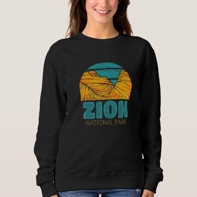 Zion National Park  2 Sweatshirt (Vorderseite)