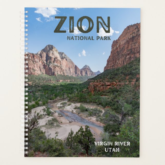 Zion National Park Cover Planer (Vorderseite)