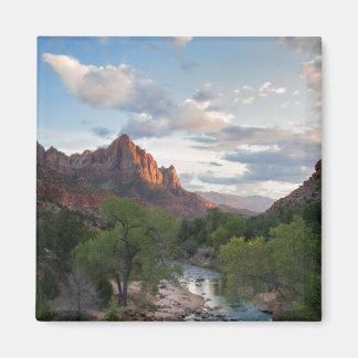 Zion National Park - Der Watchman-Magnet Magnet