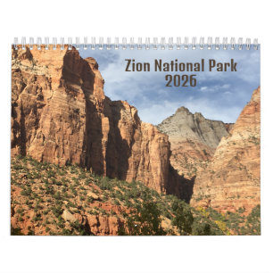 Zion National Park Fotokalender 2026 Kalender