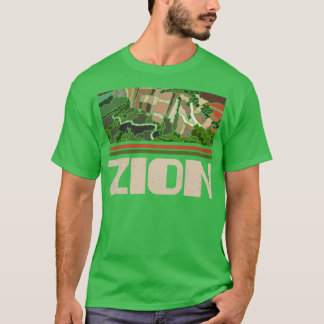 Zion National Park Naturliebhaber Vintage Retro Hi T-Shirt