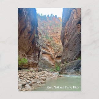 Zion National Park Postcard Postkarte