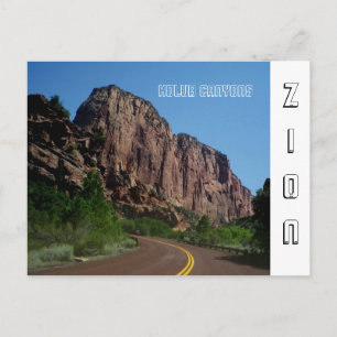 Zion National Park Postcard Postkarte