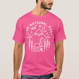 Zion National Park Shirt Camping Wandern im Val Pi