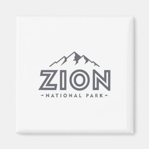 Zion National Park Shirt Utah Berg Frauen Männer K Magnet
