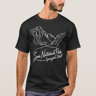 Zion National Park Springdale Utah Signatur T-Shirt