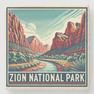 zion National Park Untersetzer