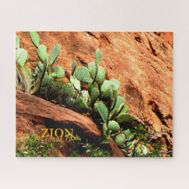 Zion National Park Utah, Cactus, Südwest Puzzle