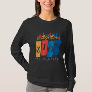 Zion National Park Utah Canyon Souvenir Wandern Ca T-Shirt