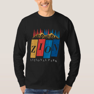 Zion National Park Utah Canyon Souvenir Wandern Ca T-Shirt