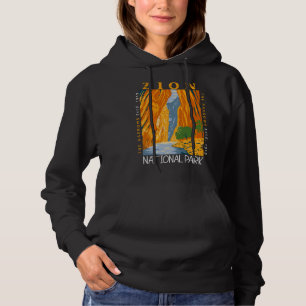 Zion National Park Utah Die Pfeile beunruhigt Hoodie
