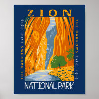 Zion National Park Utah Die Pfeile beunruhigt