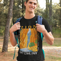 Zion National Park Utah Die Pfeile beunruhigt