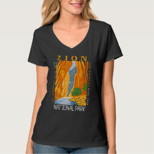 Zion National Park Utah Die Pfeile beunruhigt T-Shirt