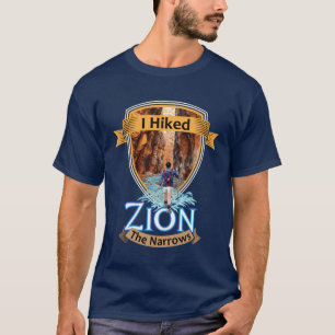 Zion National Park Utah Ich wanderte durch die Nar T-Shirt