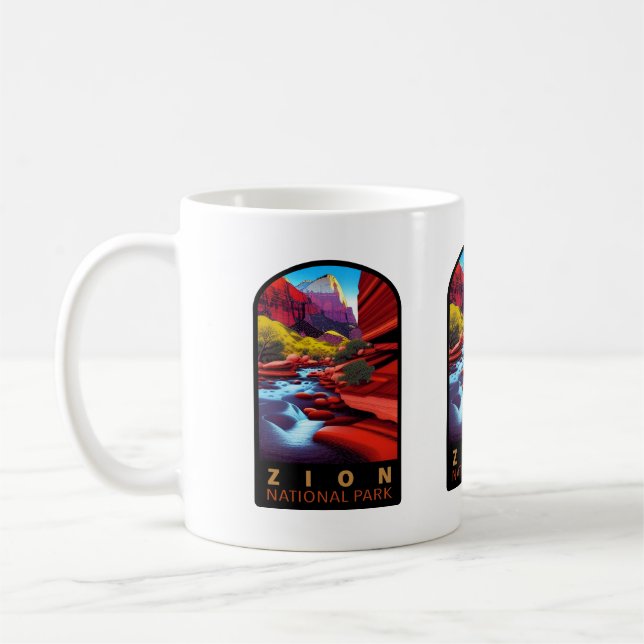 Zion National Park Utah Kaffeetasse (Links)