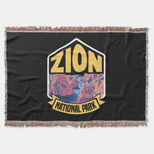 Zion National Park Utah Retro Decke