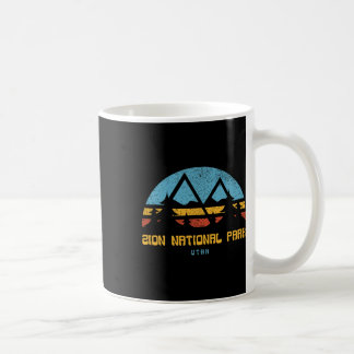 Zion National Park Utah Retro Vintage Hiking Gift Kaffeetasse
