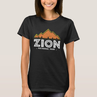 Zion National Park Utah Retro Vintage T-Shirt