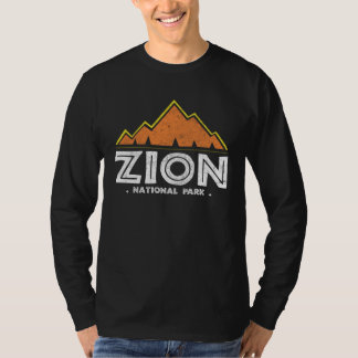 Zion National Park Utah Retro Vintage T-Shirt